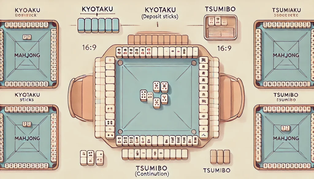 【麻雀】供託と積み棒の違い